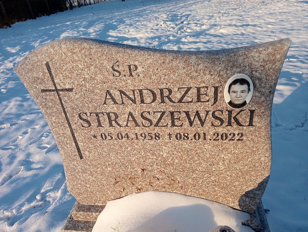 Andrzej Straszewski 1958 Widuchowa - Grobonet - Wyszukiwarka osób pochowanych