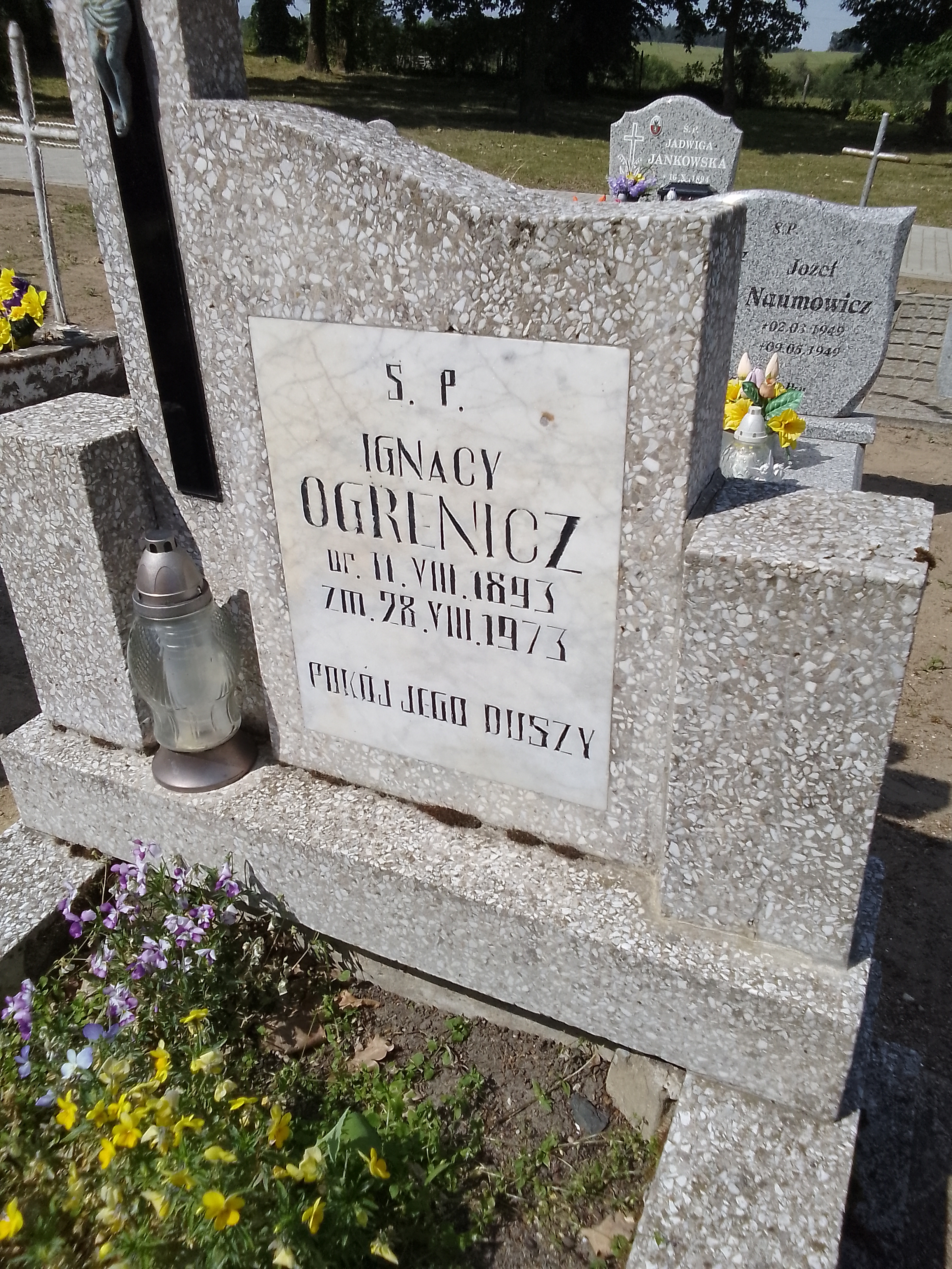 Grób Ignacy Ogrenicz