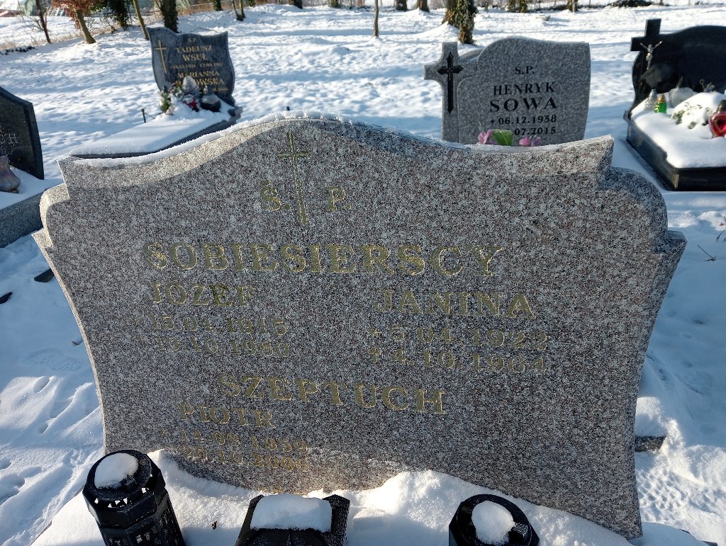 Janina Sobiesierska 1922 Widuchowa - Grobonet - Wyszukiwarka osób pochowanych