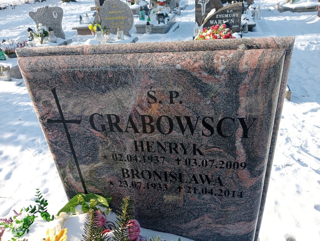 Henryk Grabowski 1937 Widuchowa - Grobonet - Wyszukiwarka osób pochowanych