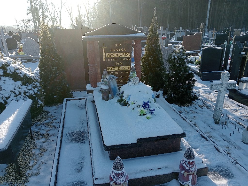 Grób Jan Pawlewski