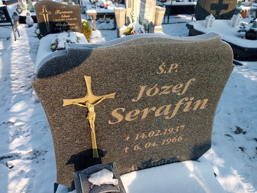 Józef Serafin 1937 Widuchowa - Grobonet - Wyszukiwarka osób pochowanych