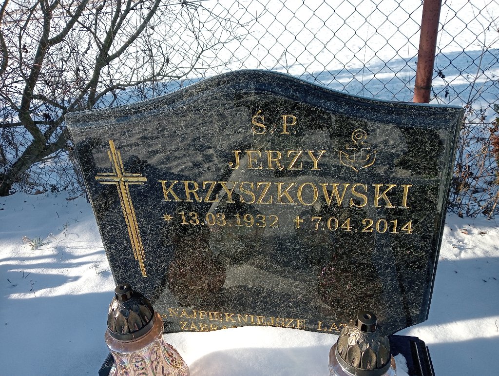 Jerzy Krzyszkowski 1932 Widuchowa - Grobonet - Wyszukiwarka osób pochowanych