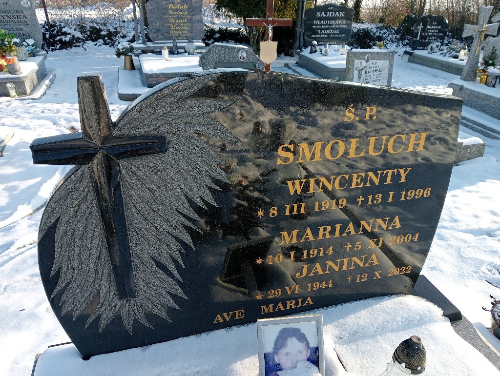 Marianna Smołuch 1914 Widuchowa - Grobonet - Wyszukiwarka osób pochowanych