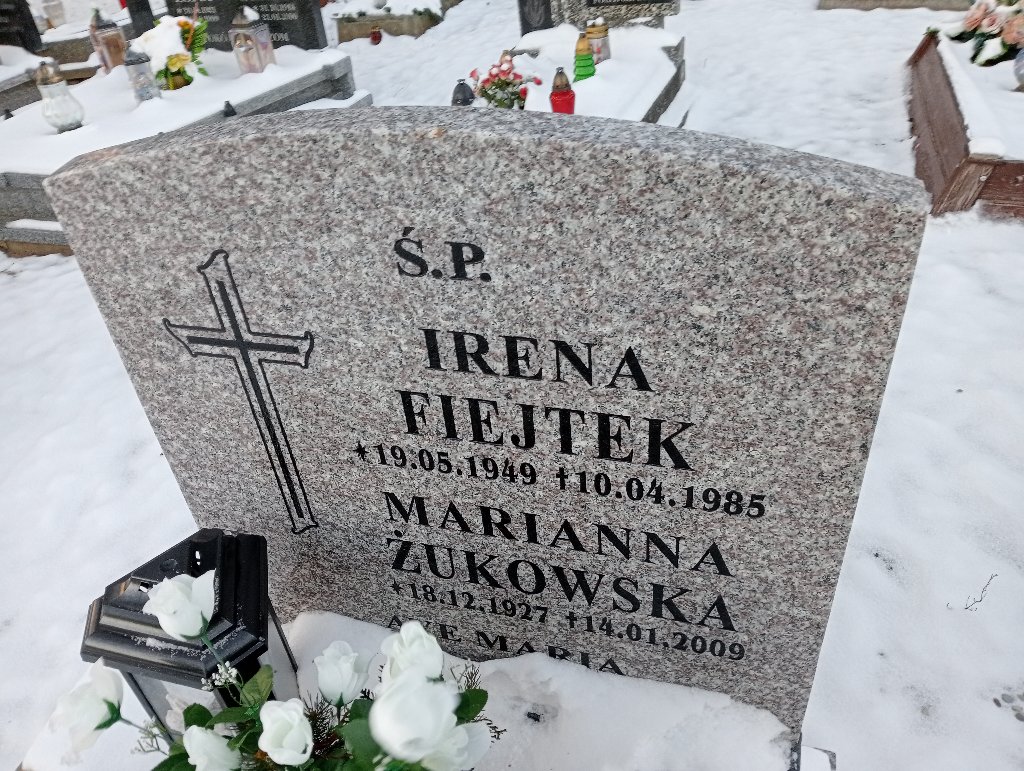 Marianna Żukowska 1927 Widuchowa - Grobonet - Wyszukiwarka osób pochowanych
