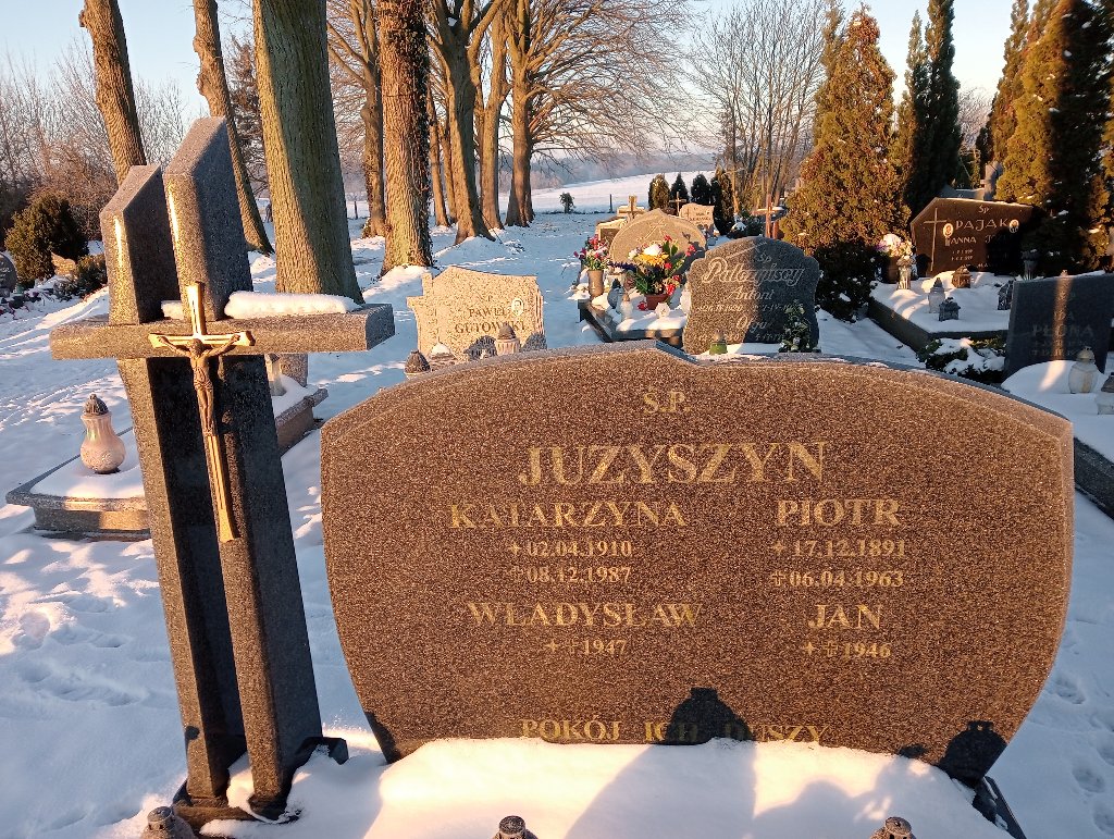 Piotr Juzyszyn 1891 Widuchowa - Grobonet - Wyszukiwarka osób pochowanych