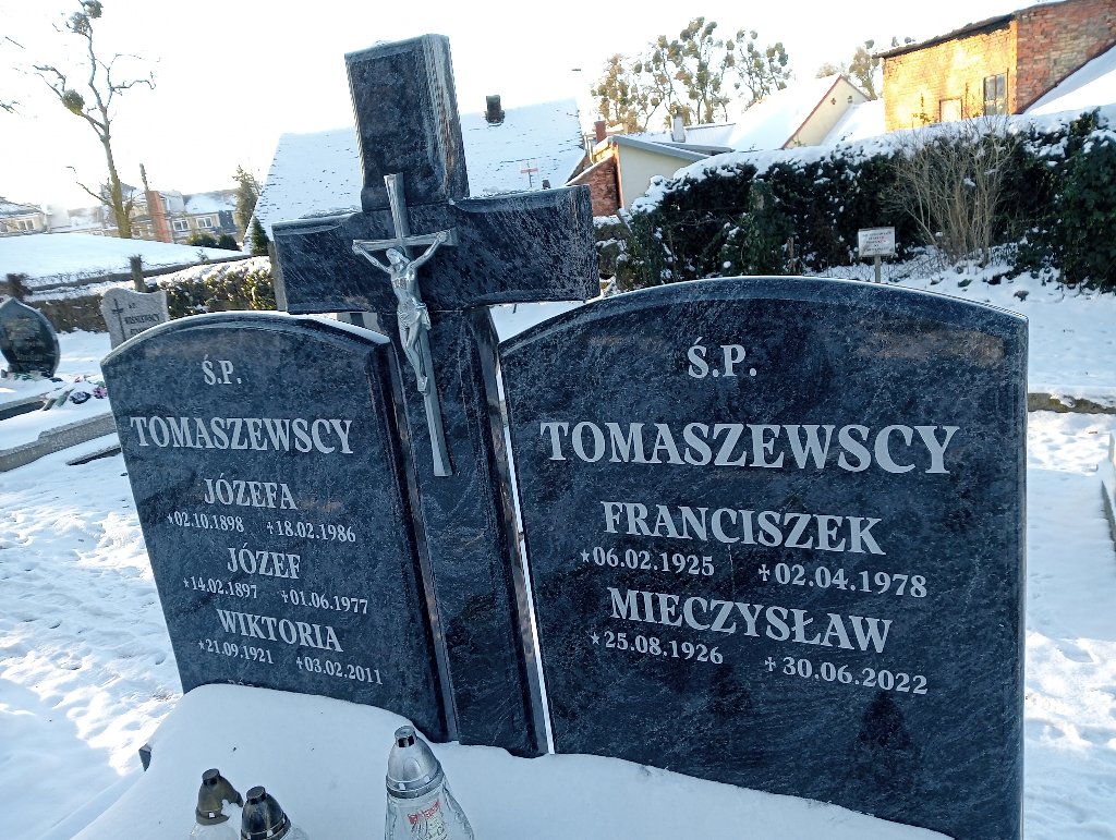 Franciszek Tomaszewski 1925 Widuchowa - Grobonet - Wyszukiwarka osób pochowanych