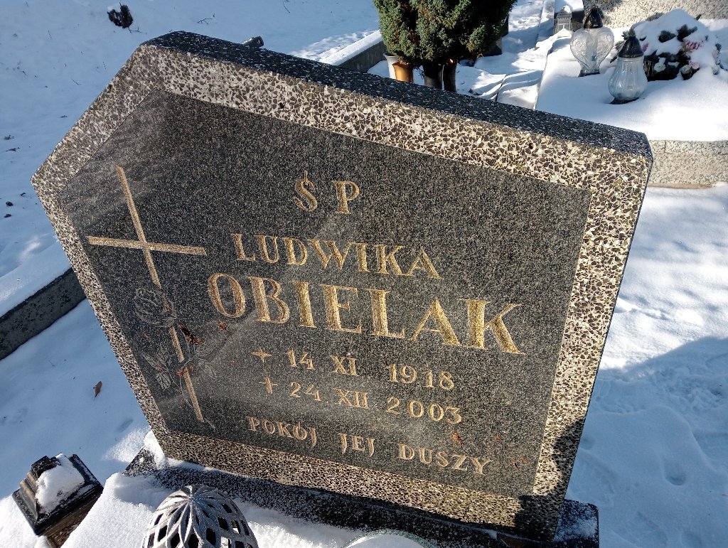 Ludwika Obielak 1918 Widuchowa - Grobonet - Wyszukiwarka osób pochowanych
