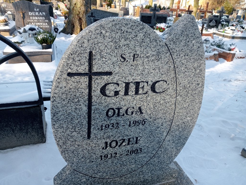 Olga Giec 1932 Widuchowa - Grobonet - Wyszukiwarka osób pochowanych