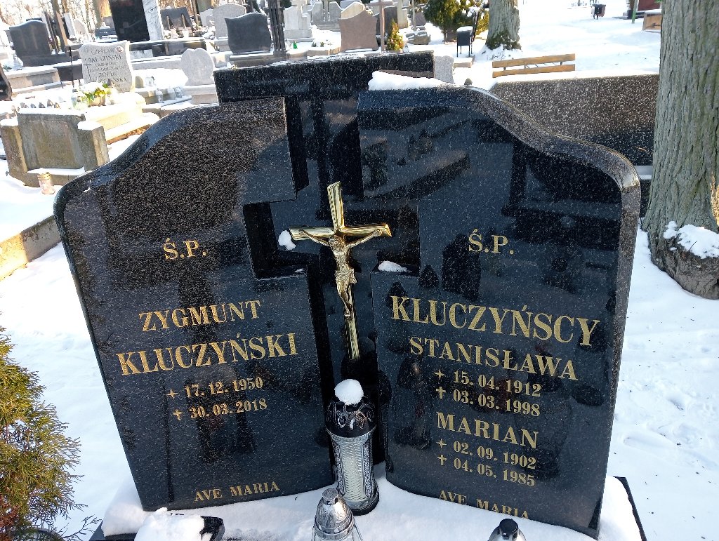 Zygmunt Kluczyński 1950 Widuchowa - Grobonet - Wyszukiwarka osób pochowanych