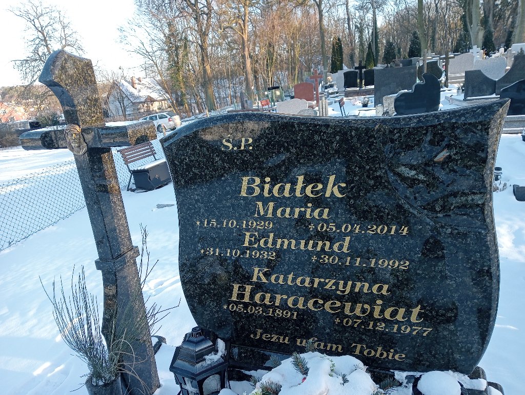 Maria Białek 1929 Widuchowa - Grobonet - Wyszukiwarka osób pochowanych