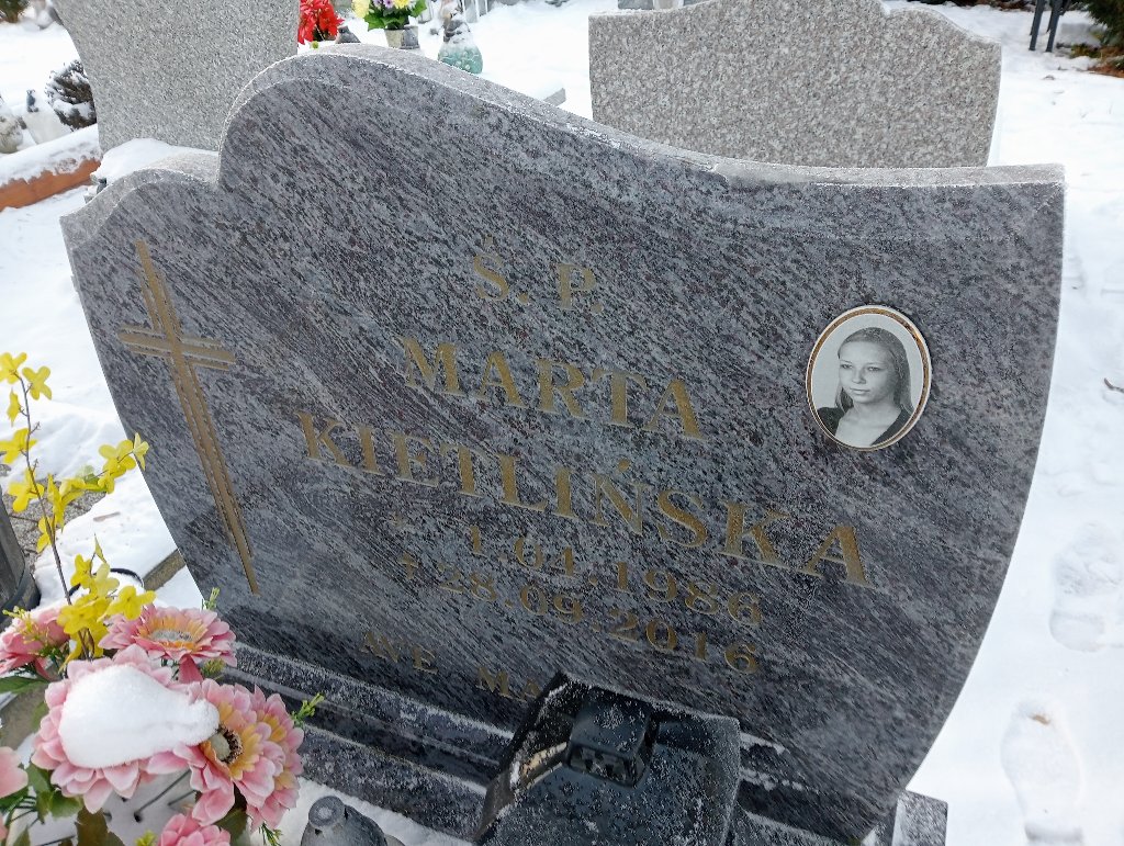 Marta Kietlińska 1986 Widuchowa - Grobonet - Wyszukiwarka osób pochowanych