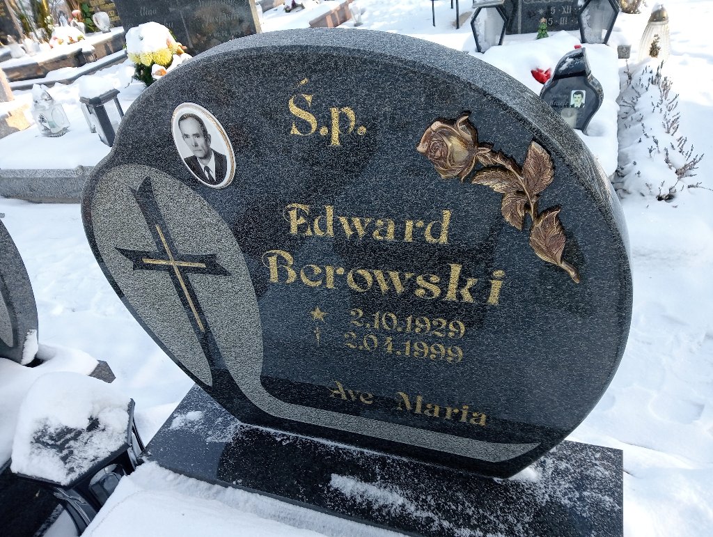 Edward Berowski 1929 Widuchowa - Grobonet - Wyszukiwarka osób pochowanych